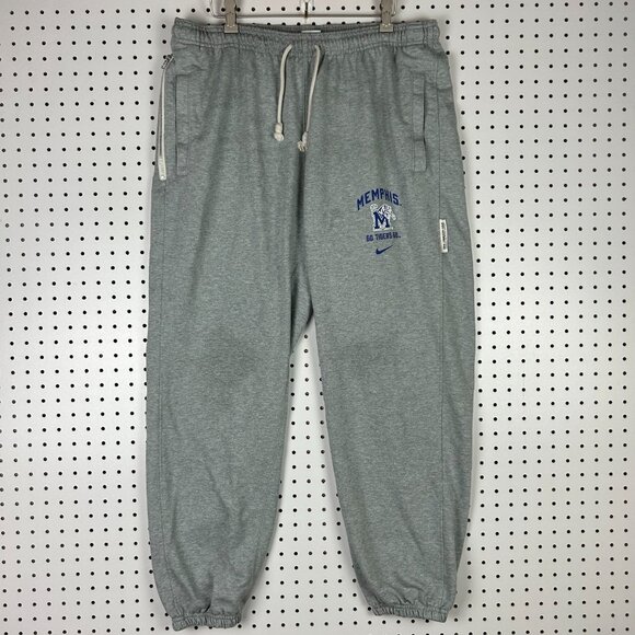 Nike Memphis Tigers Sweatpants XXL Gray Basketball Jogger Penny Hardaway - Picture 1 of 6
